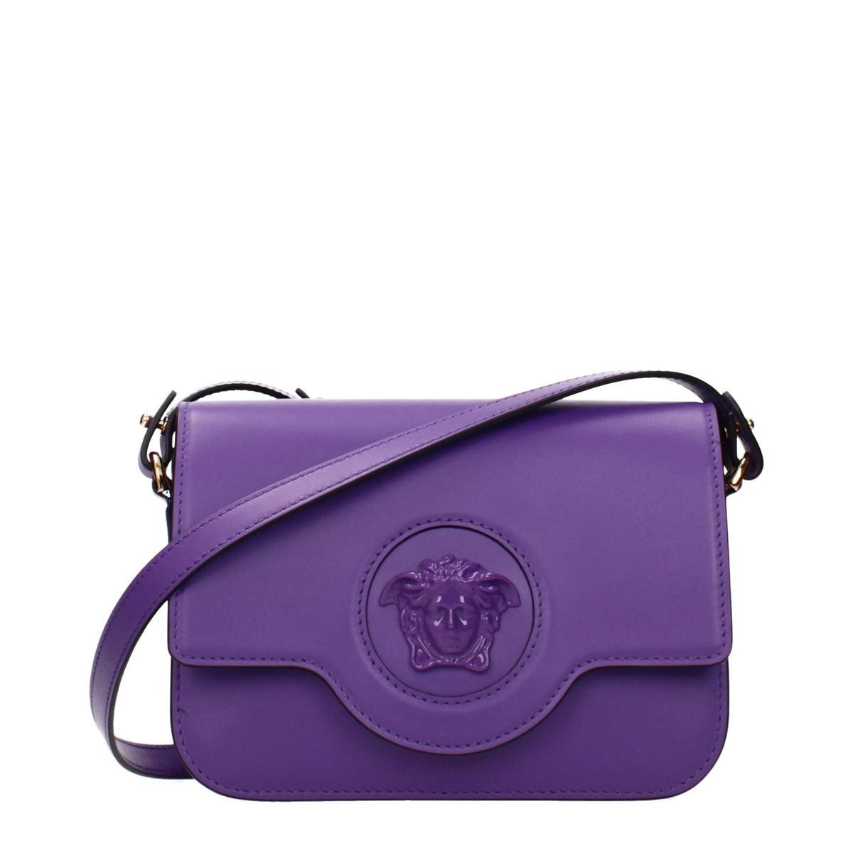 Versace Purple Crossbody Bags