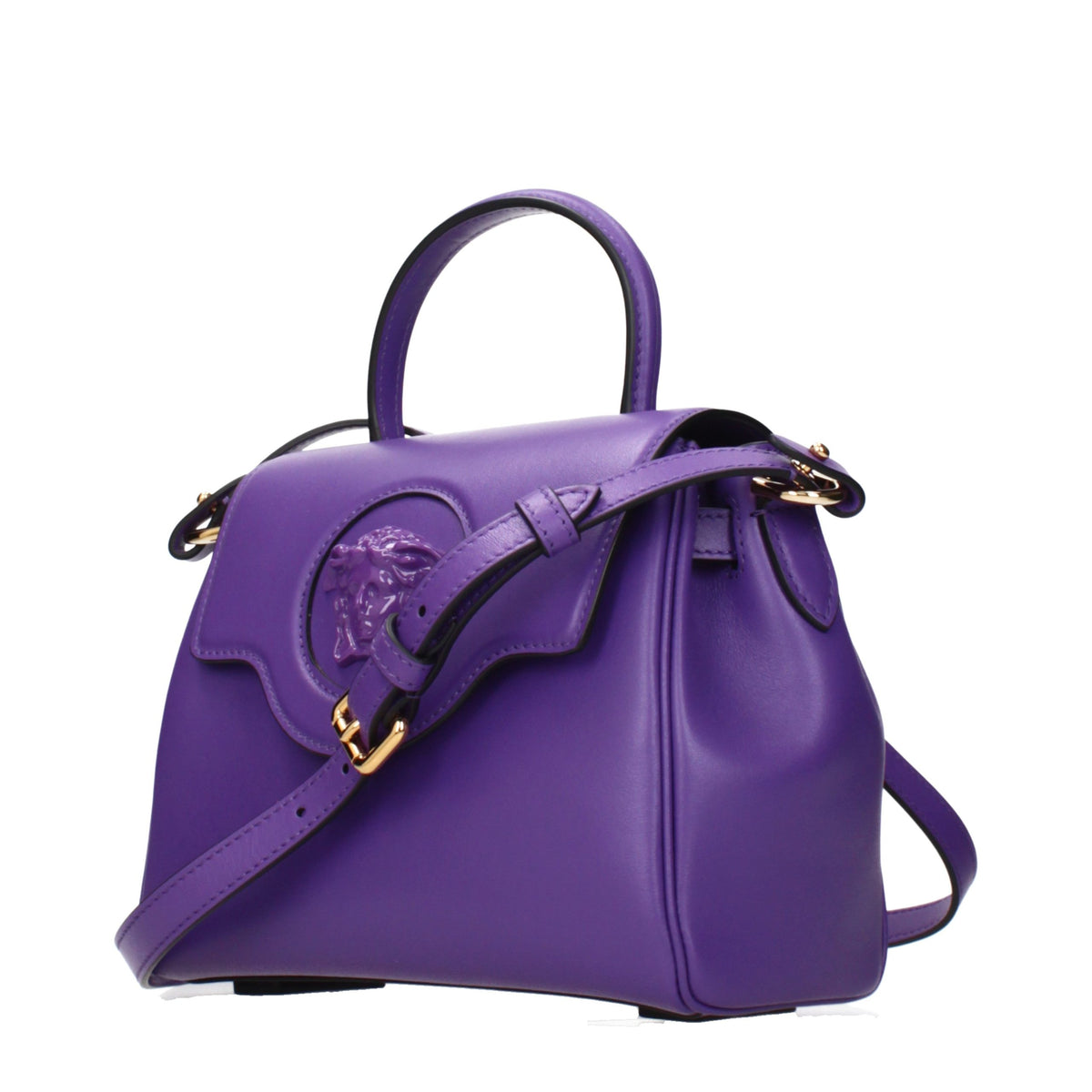 Versace Purple Handbags