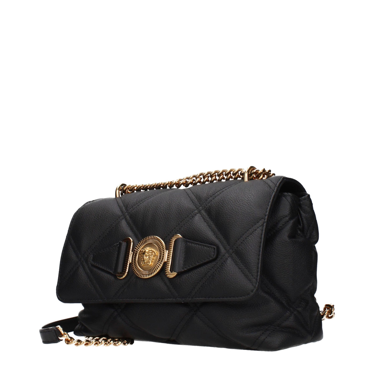 Versace Black Shoulder Bags