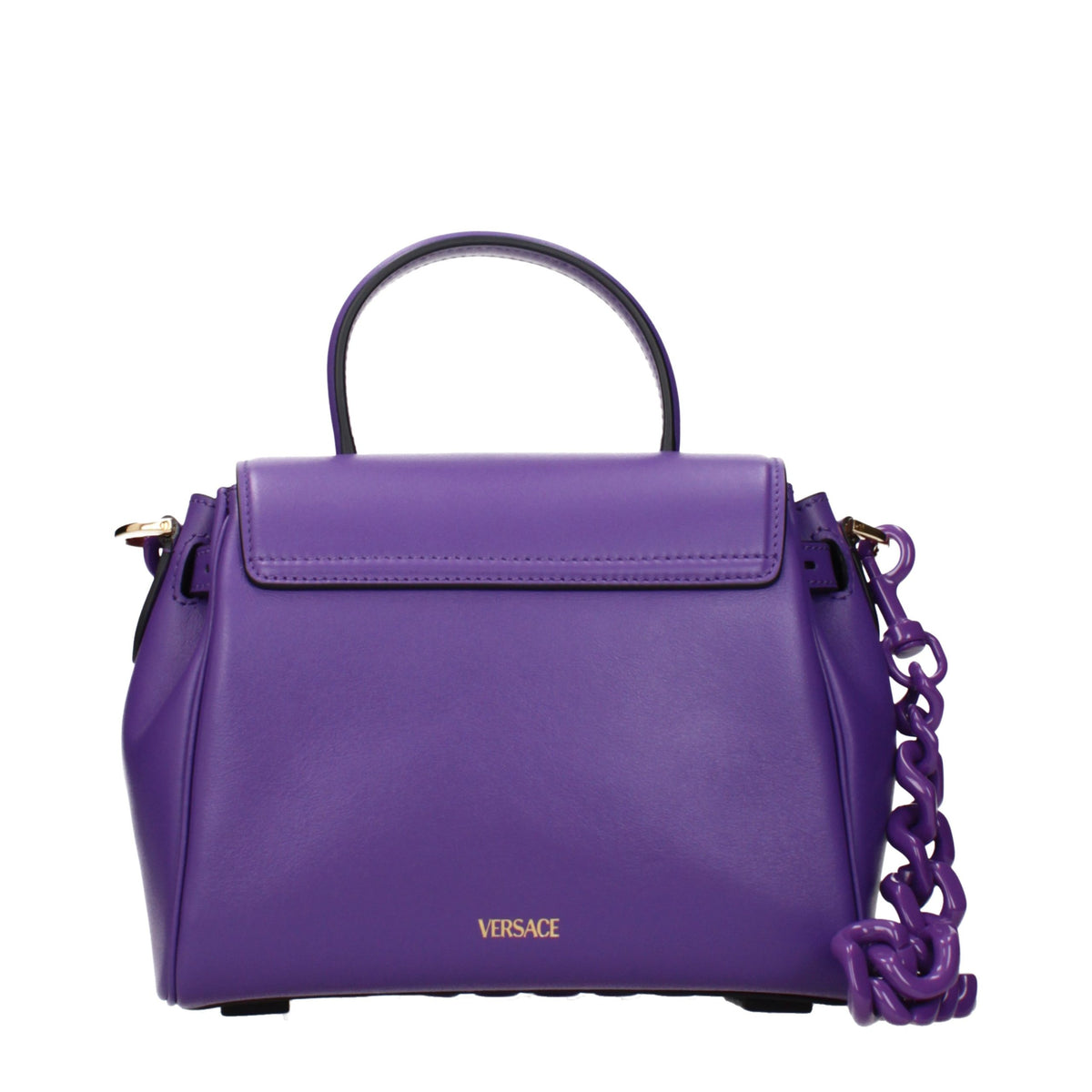 Versace Purple Handbags