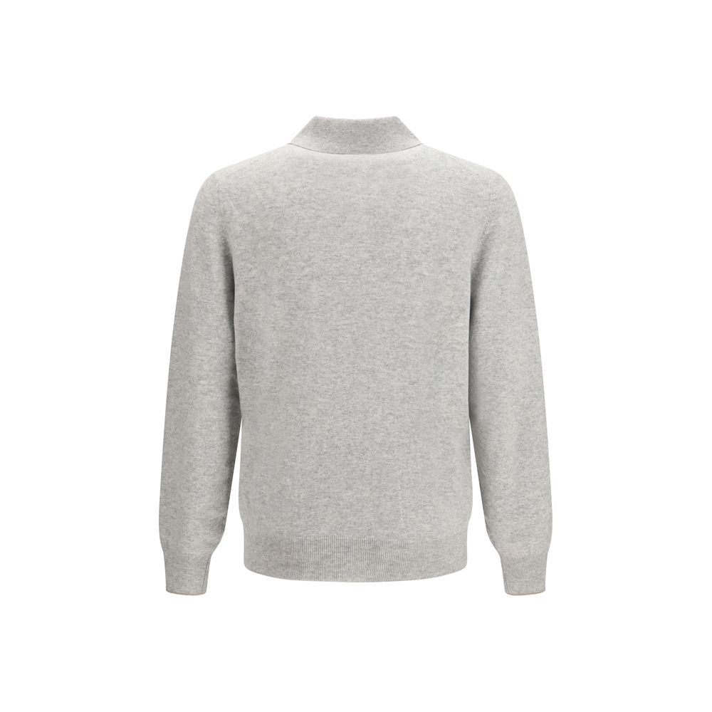 Brunello Cucinelli Gray Polo Shirts