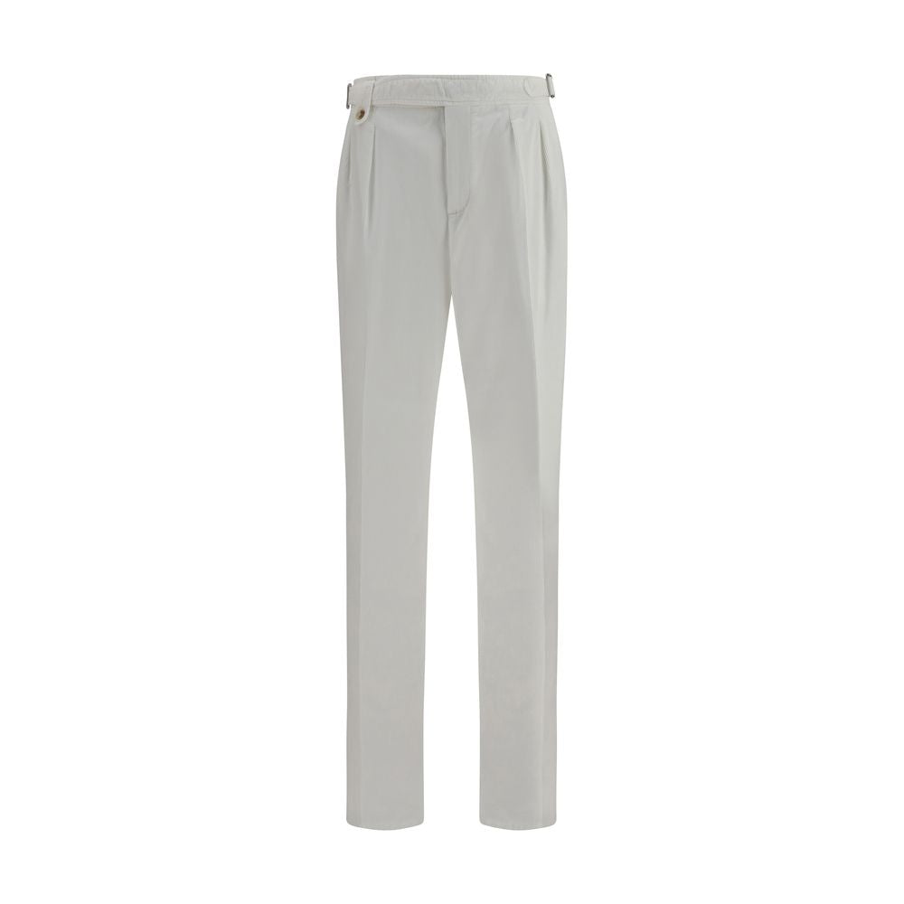 Brunello Cucinelli White Casual Pants