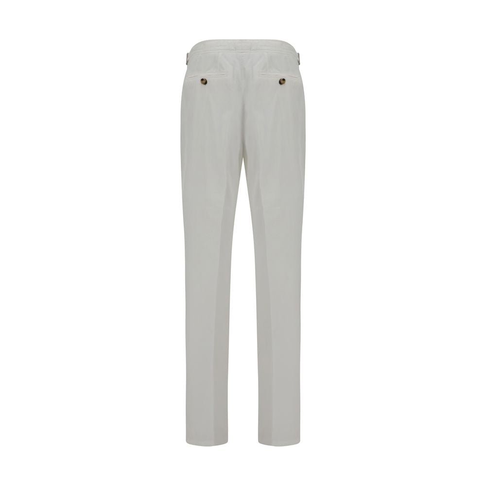 Brunello Cucinelli White Casual Pants