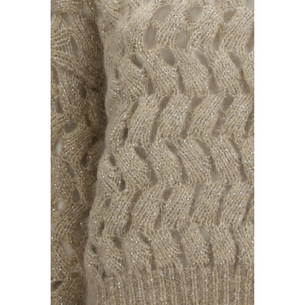 Brunello Cucinelli Beige Sweatshirts