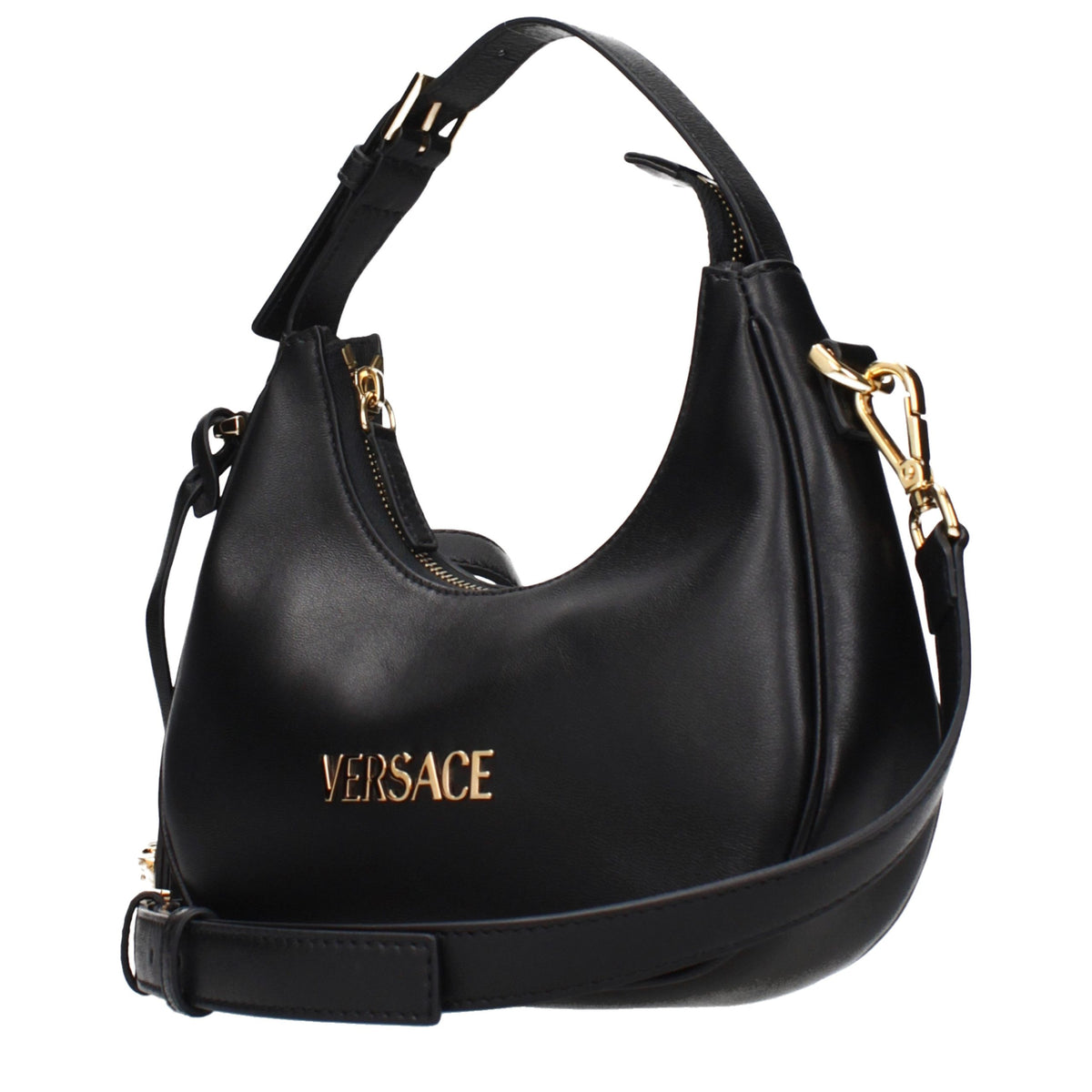 Versace Black Handbags