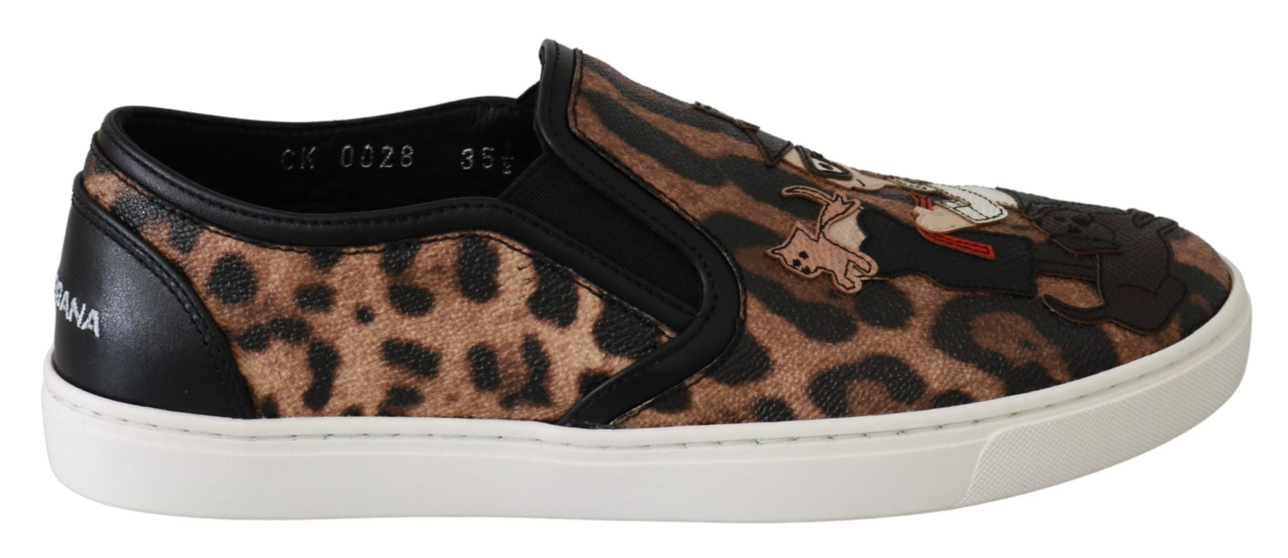Dolce & Gabbana Leather Leopard #dgfamily Loafers Shoes Dolce & Gabbana