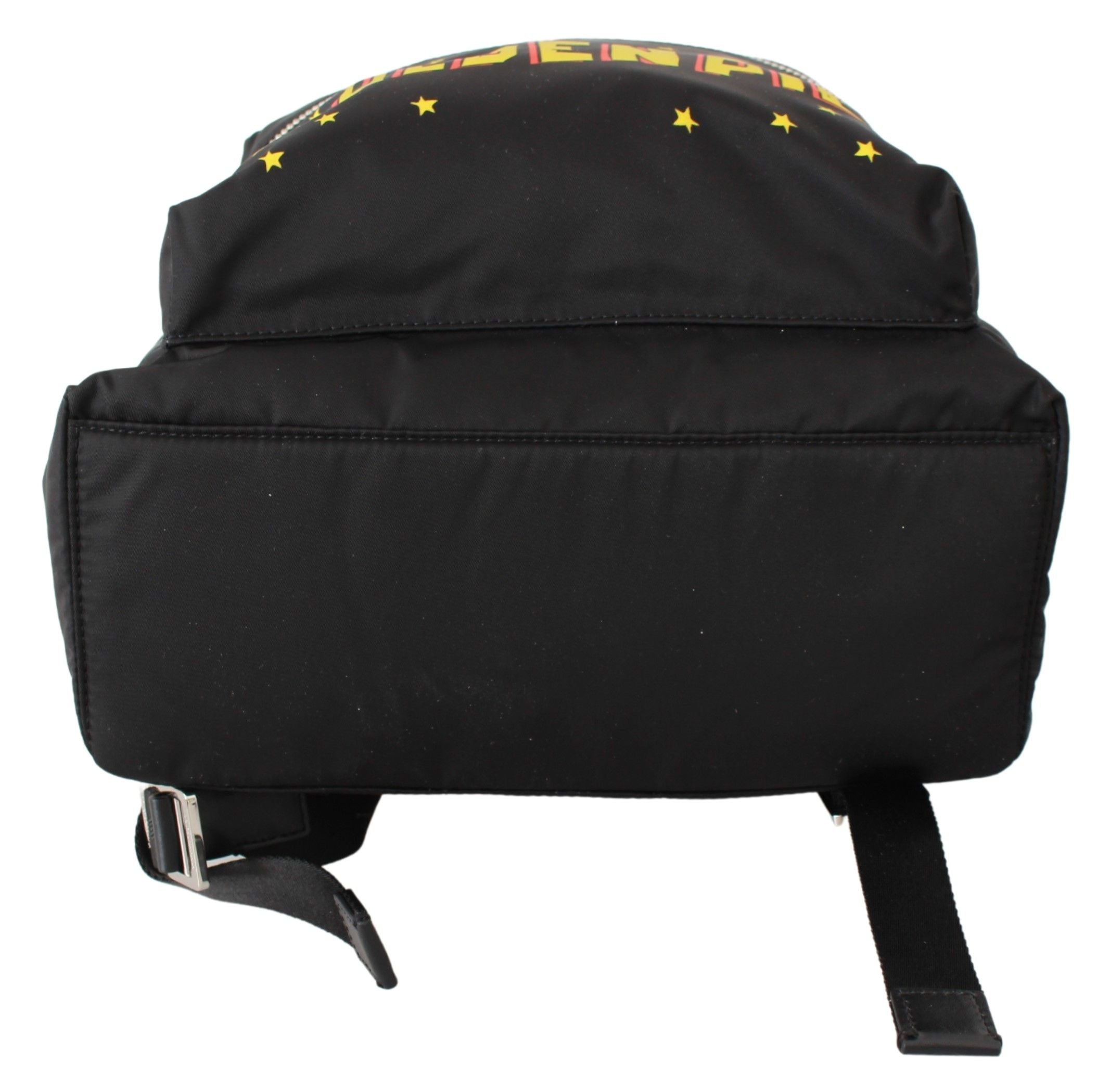 Dolce & Gabbana Black Golden Pig of the Year School Backpack Dolce & Gabbana