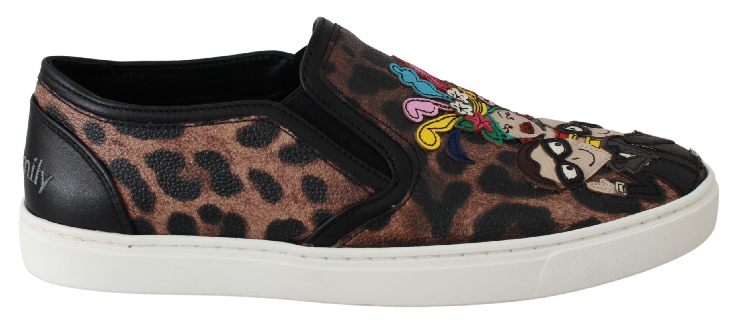 Dolce & Gabbana Leather Leopard #dgfamily Loafers Shoes Dolce & Gabbana