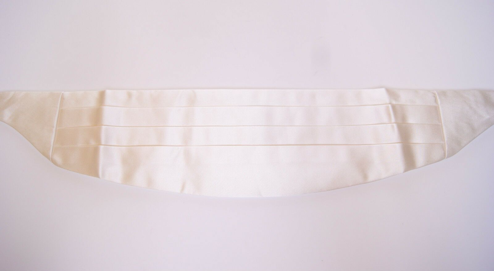 Dolce & Gabbana White Waist Tuxedo Smoking Belt Cummerbund Dolce & Gabbana