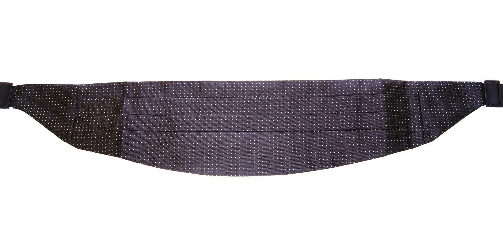 Dolce & Gabbana Black Waist Smoking Tuxedo Cummerbund Belt Dolce & Gabbana