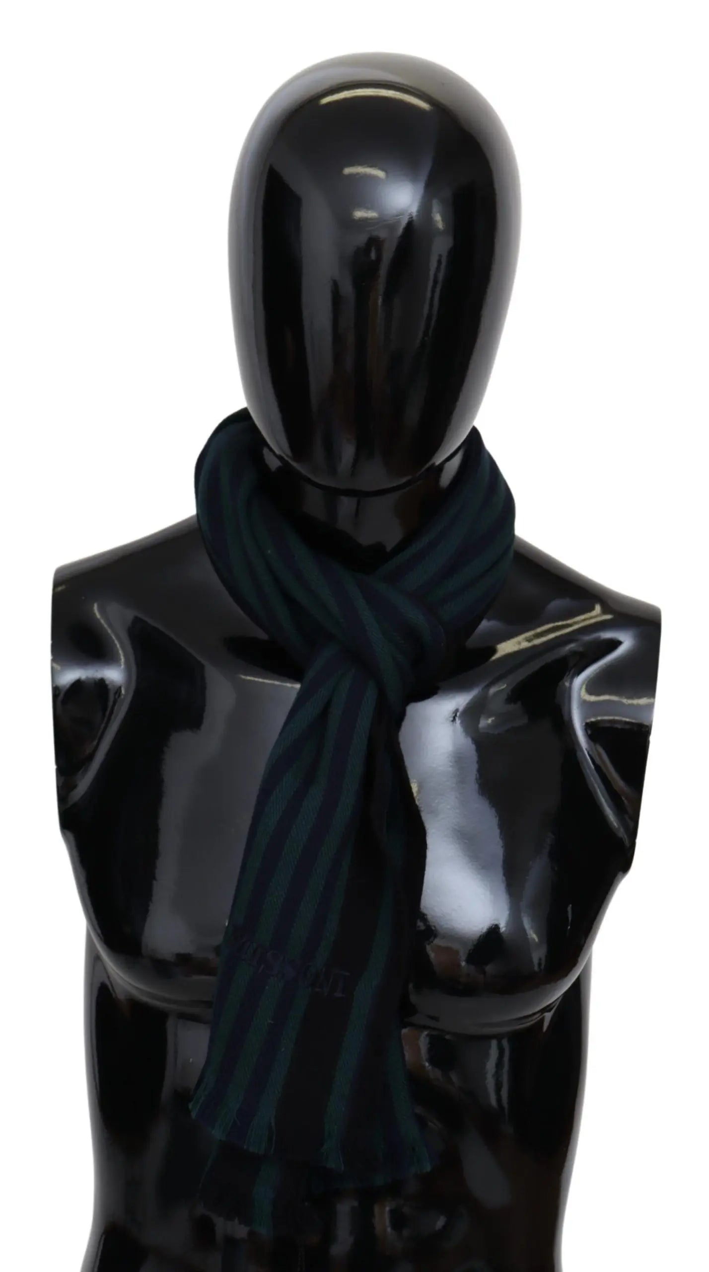 Missoni Multicolor Striped Wool Unisex Neck Wrap Shawl Missoni