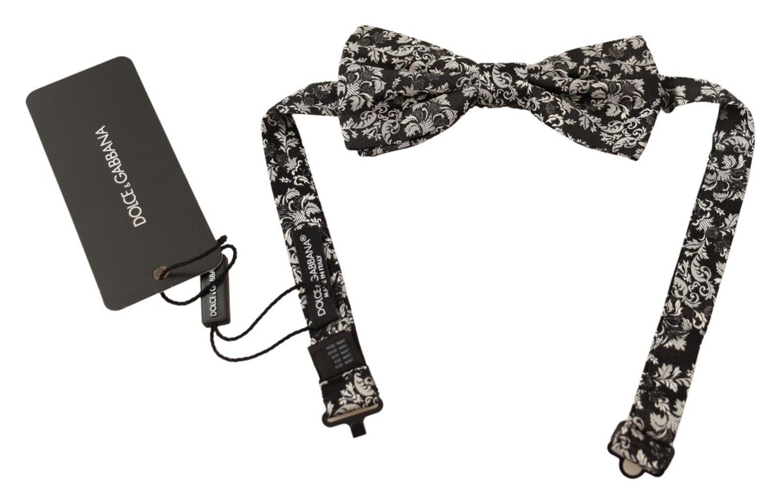 Dolce & Gabbana Multicolor Floral Adjustable Neck Papillon Bow Tie (Copy) Dolce & Gabbana