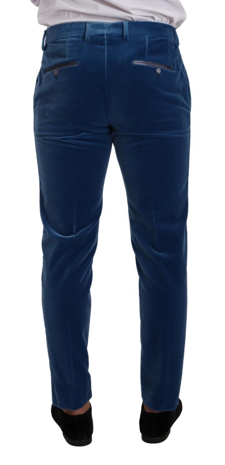 Dolce & Gabbana Blue SICILIA Velvet Slim Fit 2 Piece Suit Dolce & Gabbana