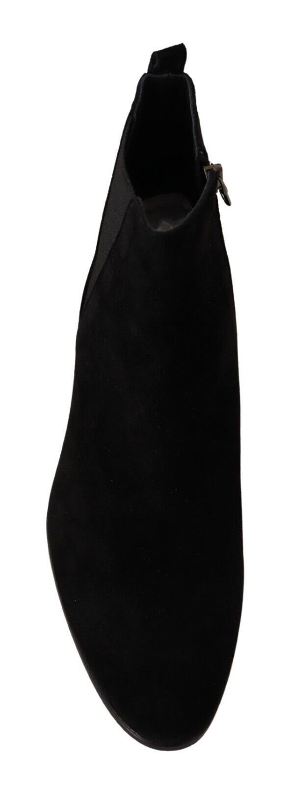 Dolce & Gabbana Black Suede Leather Chelsea Mens Boots Shoes Dolce & Gabbana