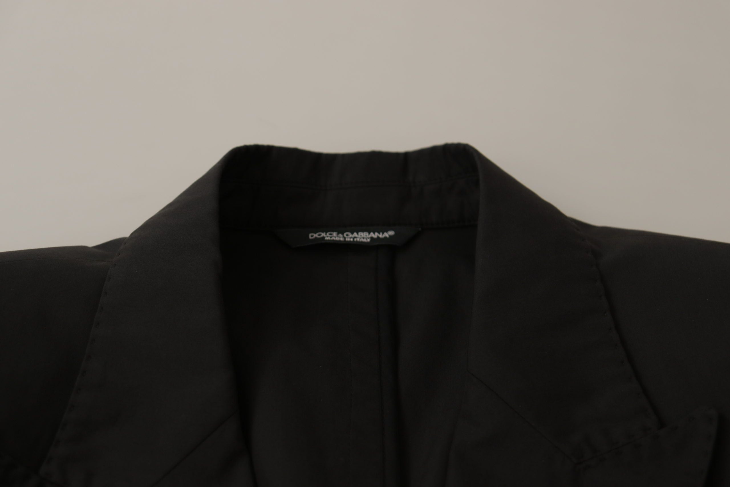 Dolce & Gabbana Black Single Breasted TAORMINA Breasted Blazer Dolce & Gabbana