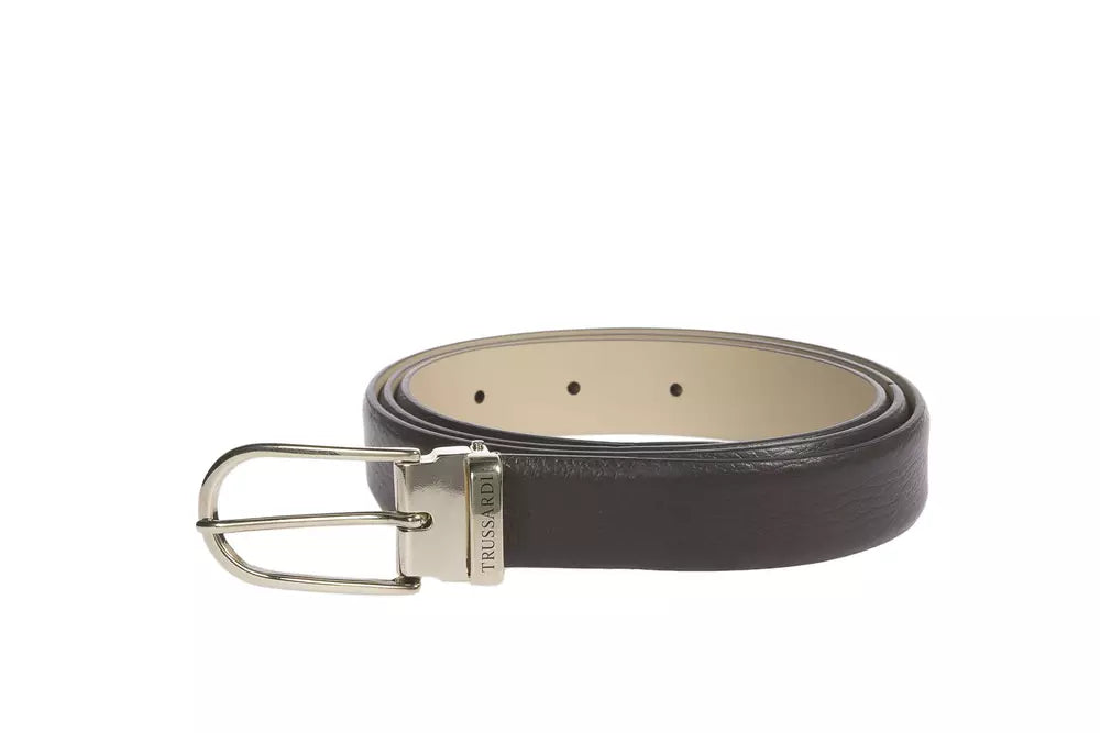 Trussardi Brown Leather Belt Trussardi