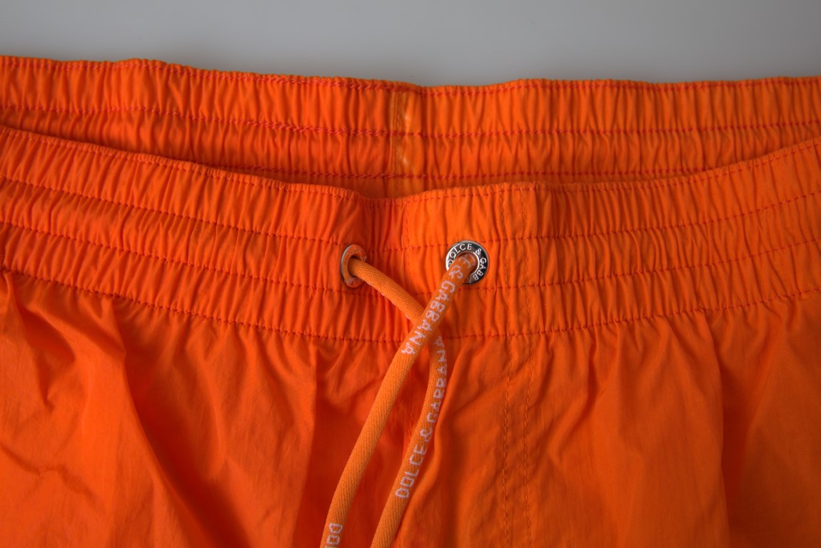 Dolce & Gabbana Orange Blue Gradient Beachwear Swimwear Shorts Dolce & Gabbana