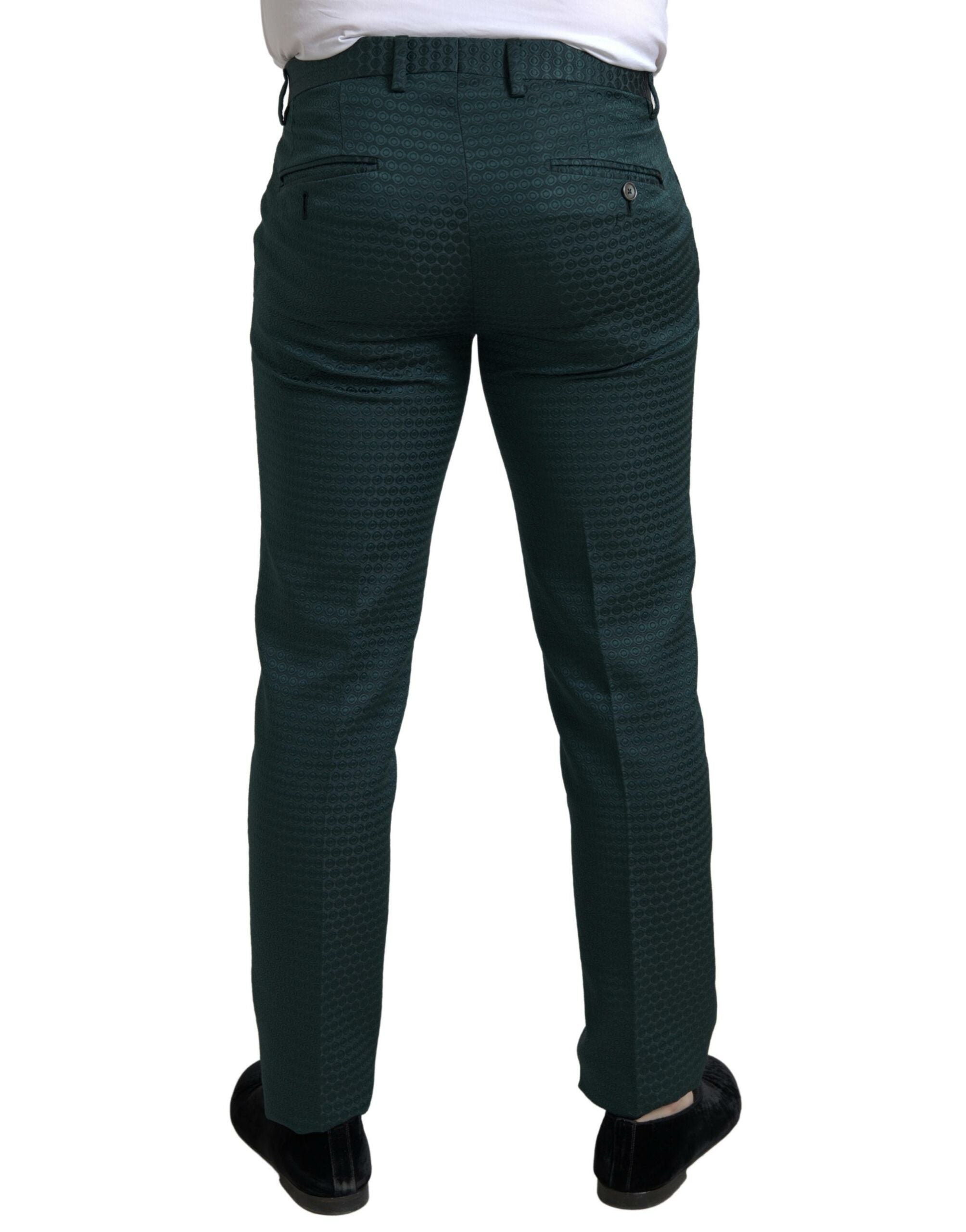 Dolce & Gabbana Green 3 Piece Single Breasted MARTINI Suit Dolce & Gabbana