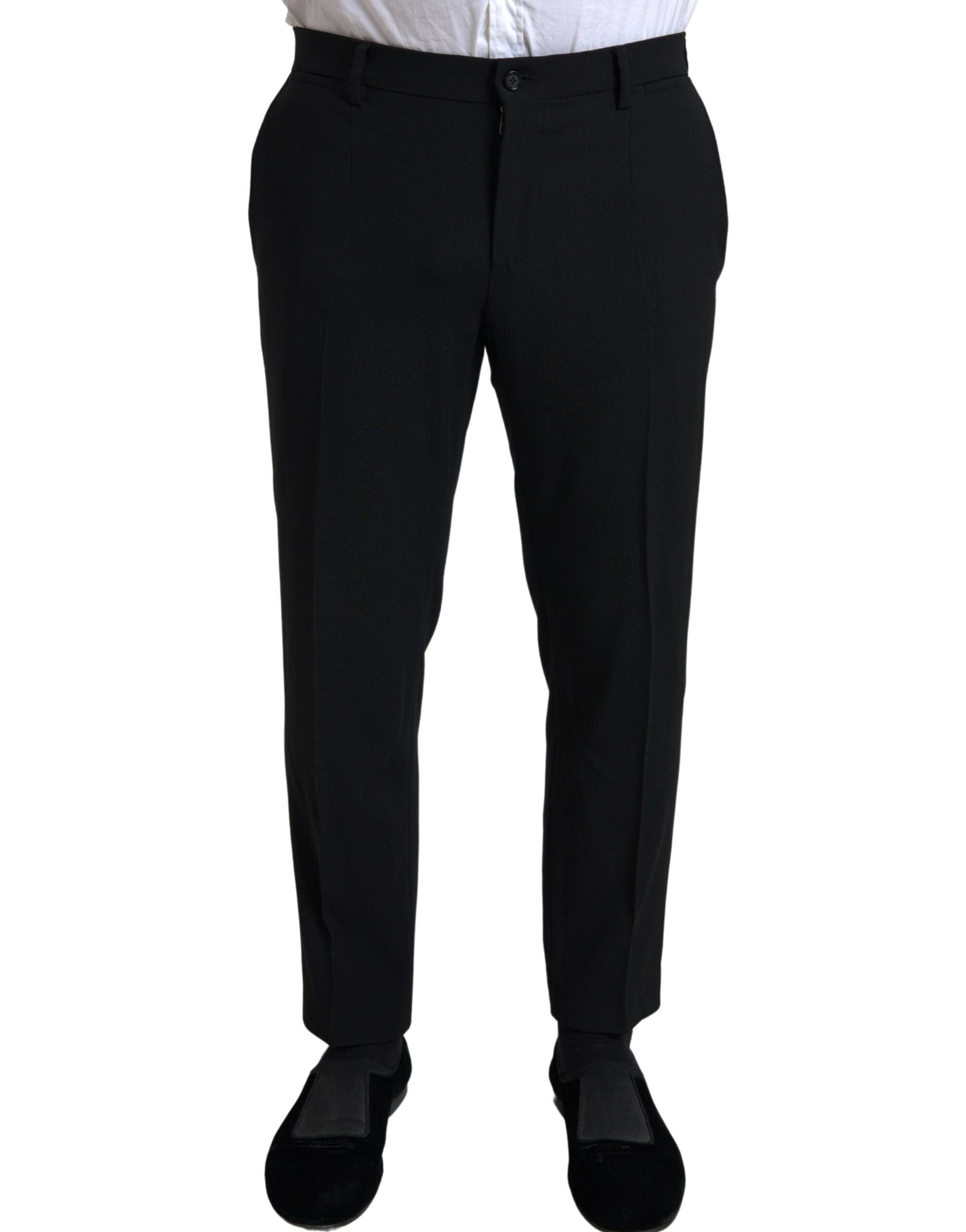 Dolce & Gabbana Black 2 Piece Double Breasted SICILIA Suit Dolce & Gabbana