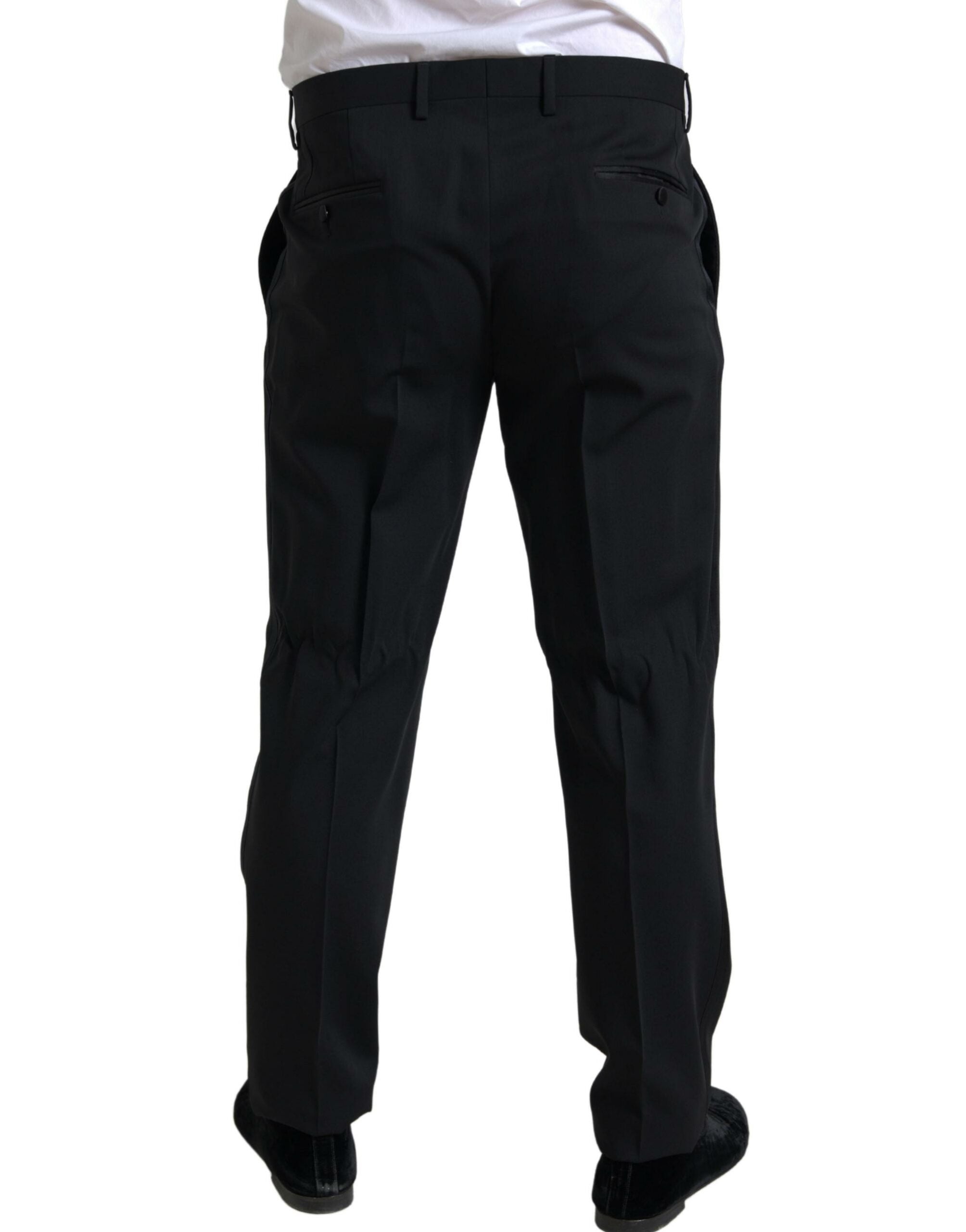 Dolce & Gabbana Black 2 Piece Single Breasted MARTINI Suit Dolce & Gabbana