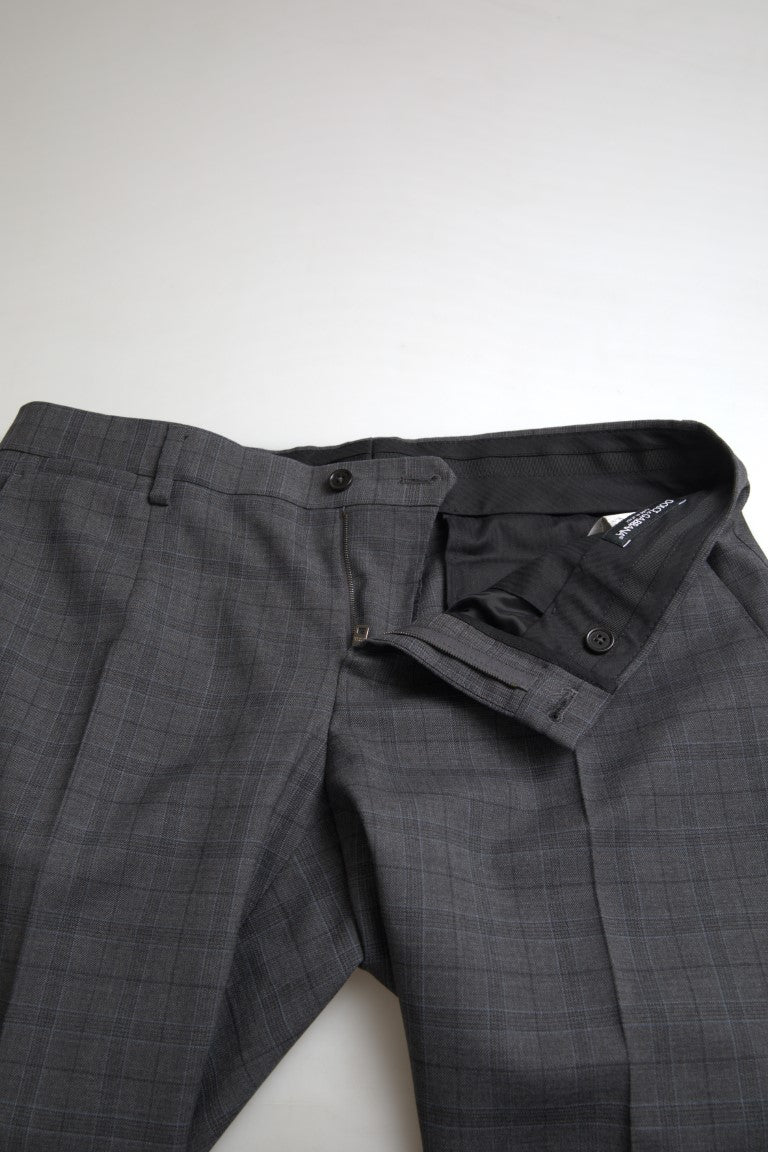Dolce & Gabbana Gray 2 Piece Single Breasted MARTINI Suit Dolce & Gabbana