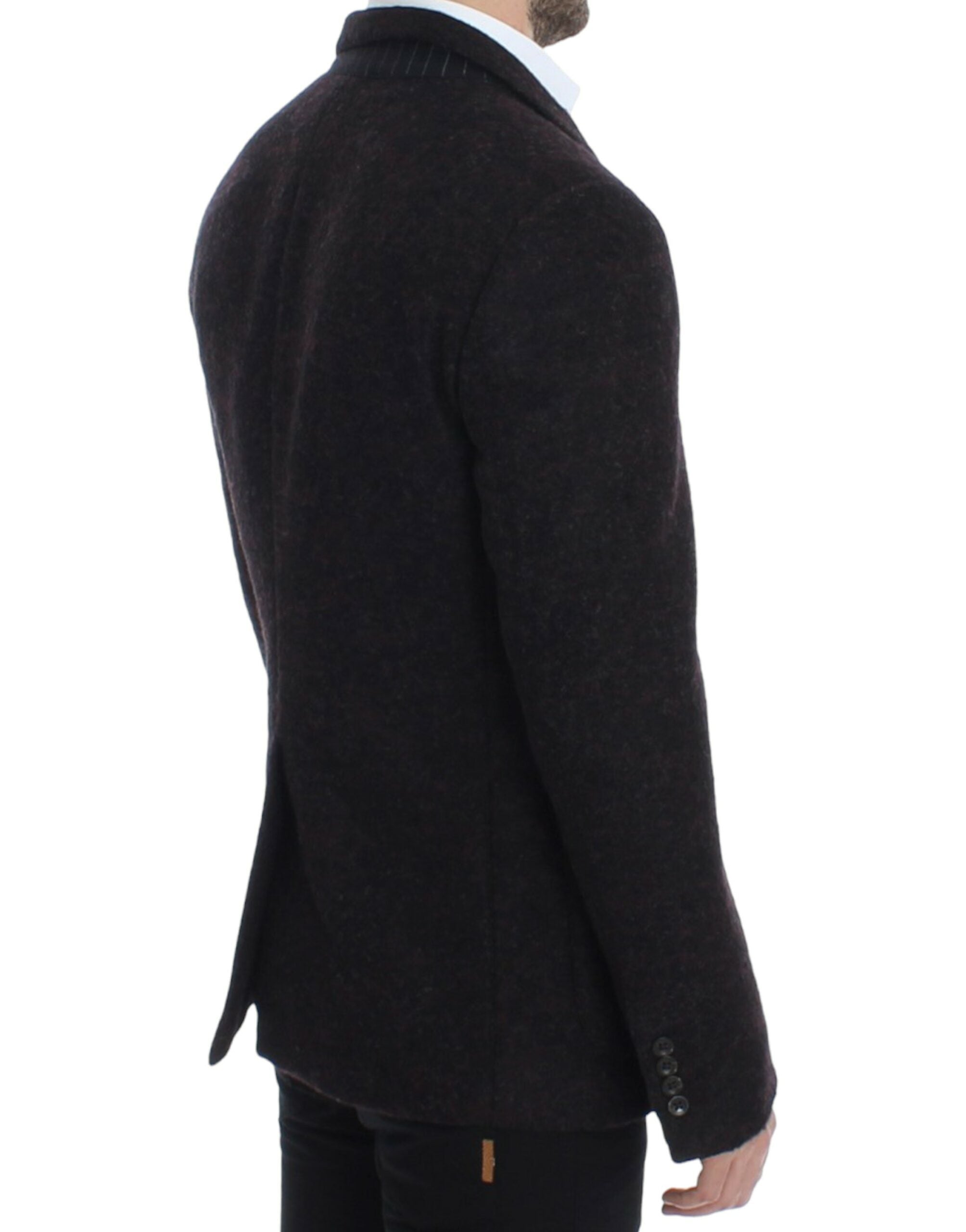 Dolce & Gabbana Bordeaux alpaga two button blazer Dolce & Gabbana