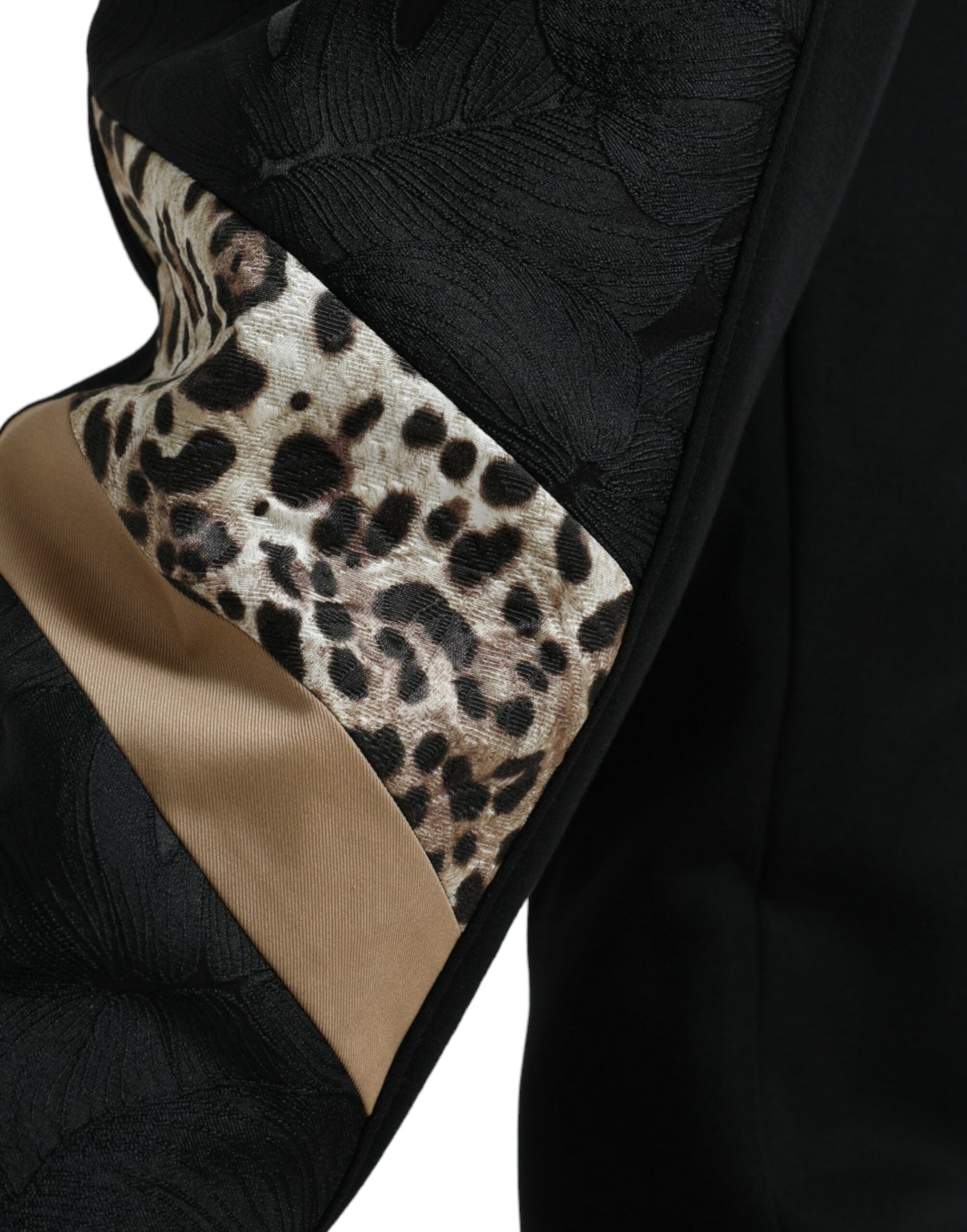 Dolce & Gabbana Black Cotton Slim Stretch Jogger Pants Dolce & Gabbana