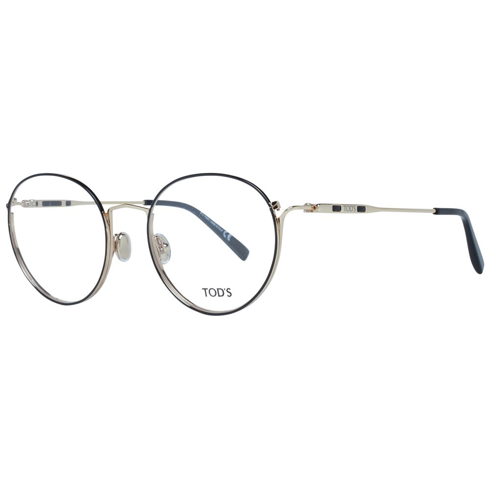 Tod's Black Metal Glasses (Frames) Tod's