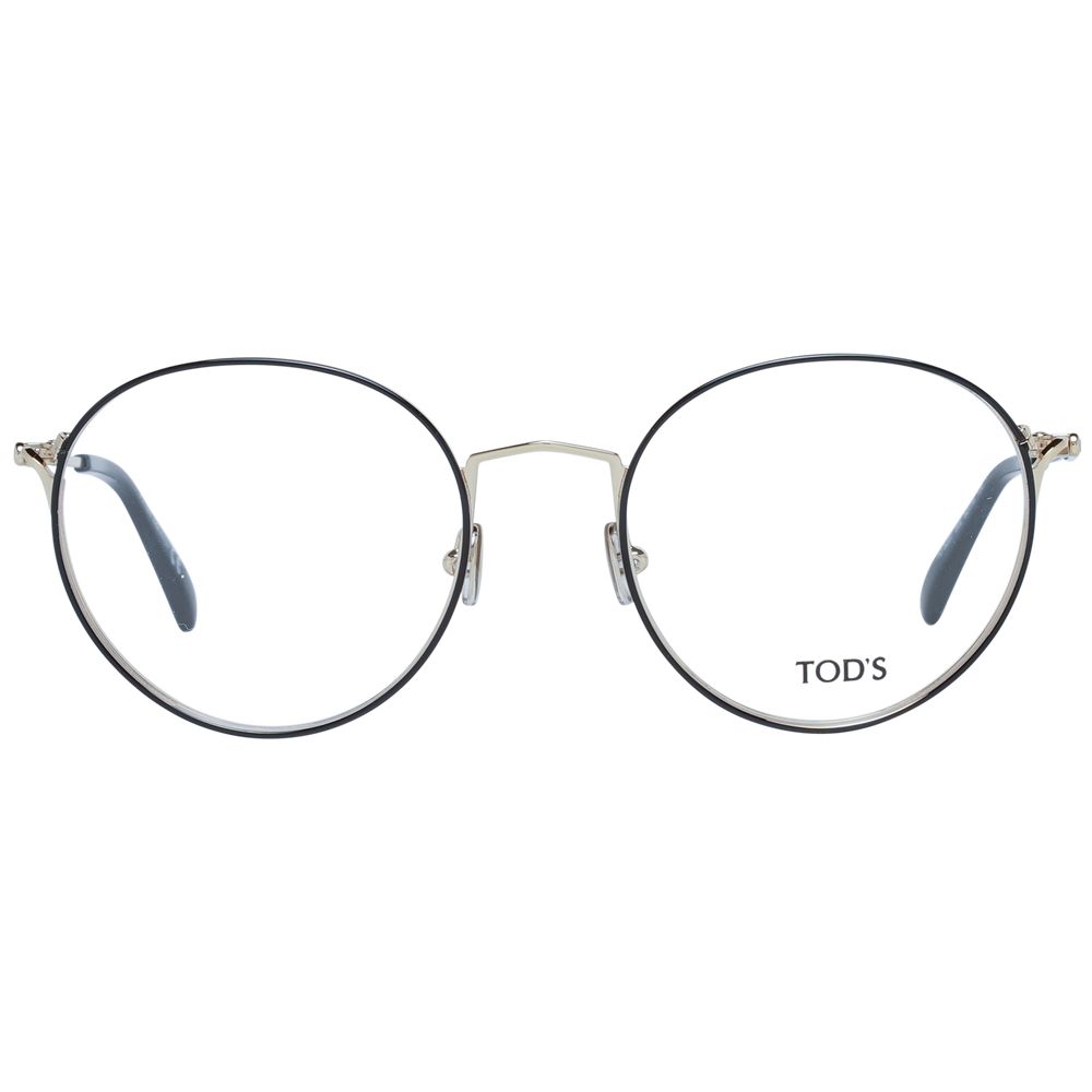 Tod's Black Metal Glasses (Frames) Tod's