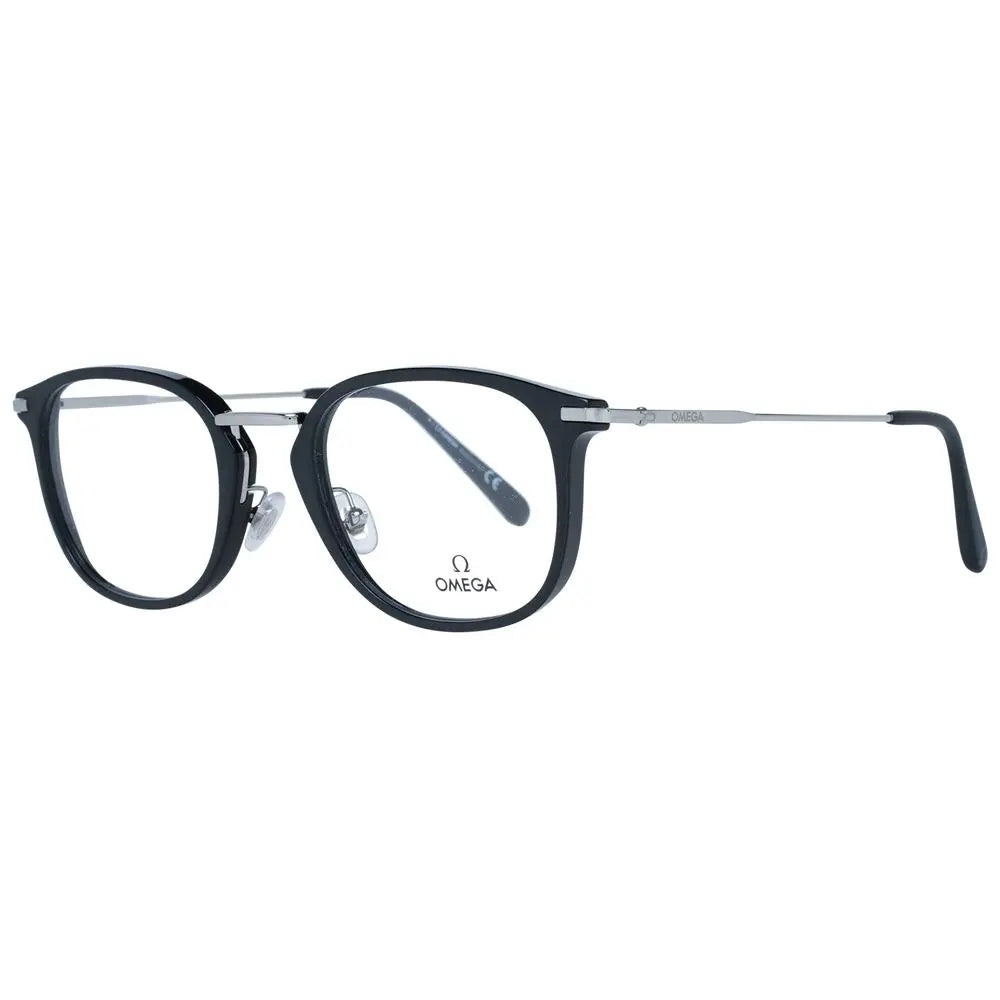 Omega Black Metal & Plastic Glasses (Frames) Omega