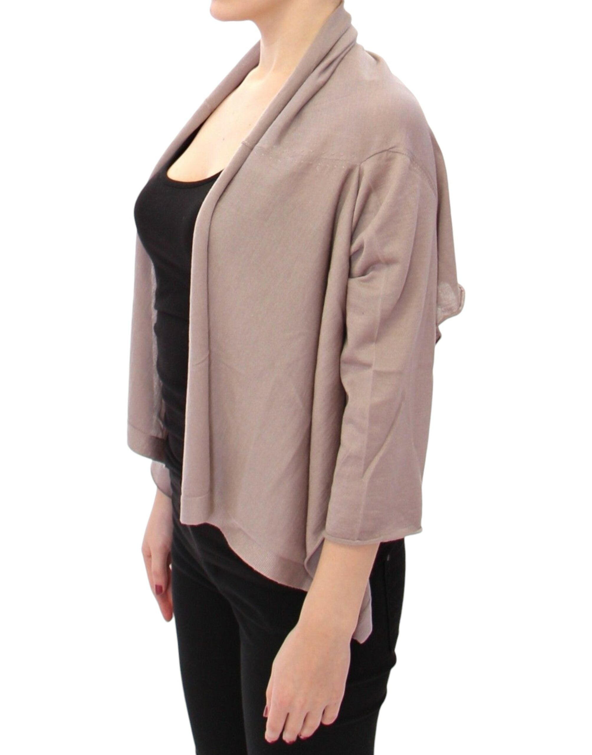 Dolce & Gabbana Shrug Bolero Silk Cashmer Knit Sweater Dolce & Gabbana
