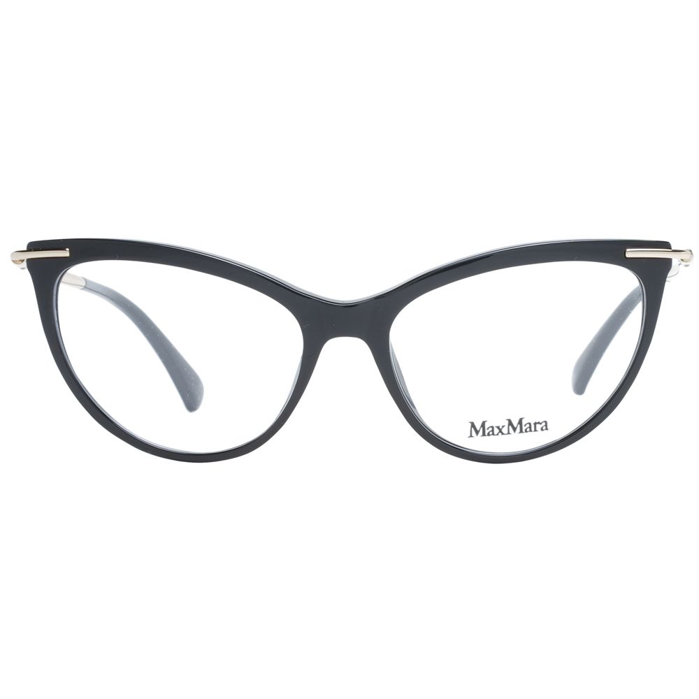 Max Mara Black Plastic Glasses (Frames) Max Mara