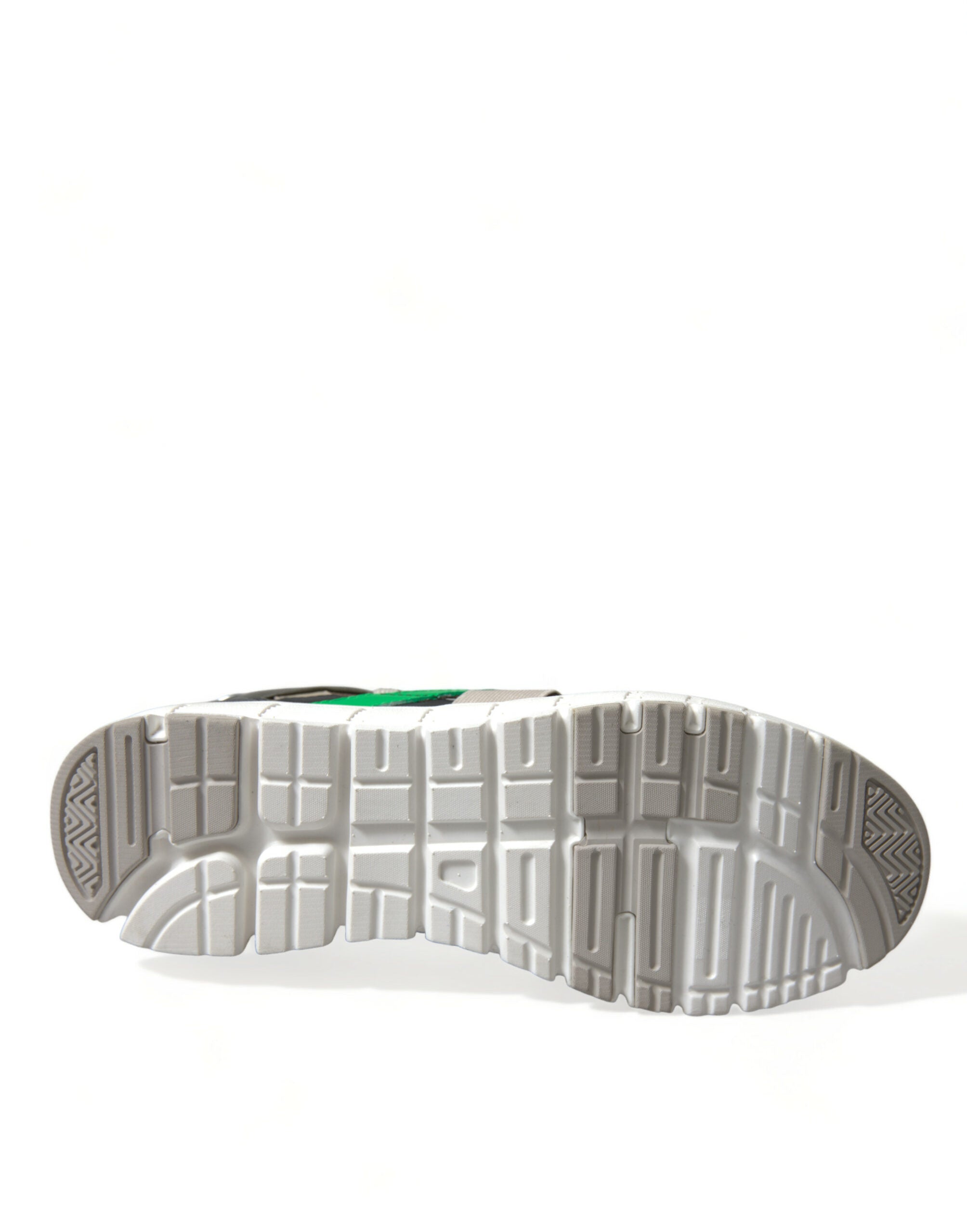 Dolce & Gabbana Multicolor Leather Suede Low Top Sneakers Shoes Dolce & Gabbana