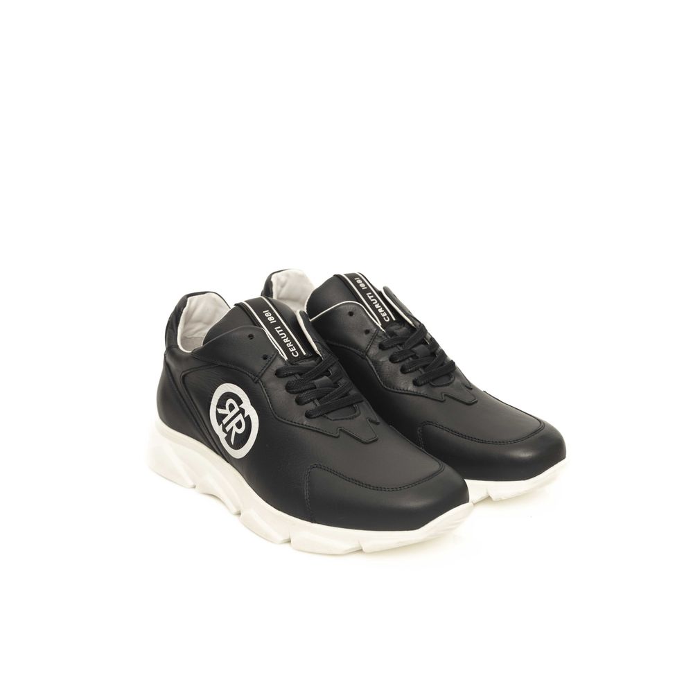 Cerruti 1881 Blue COW Leather Sneaker Cerruti 1881