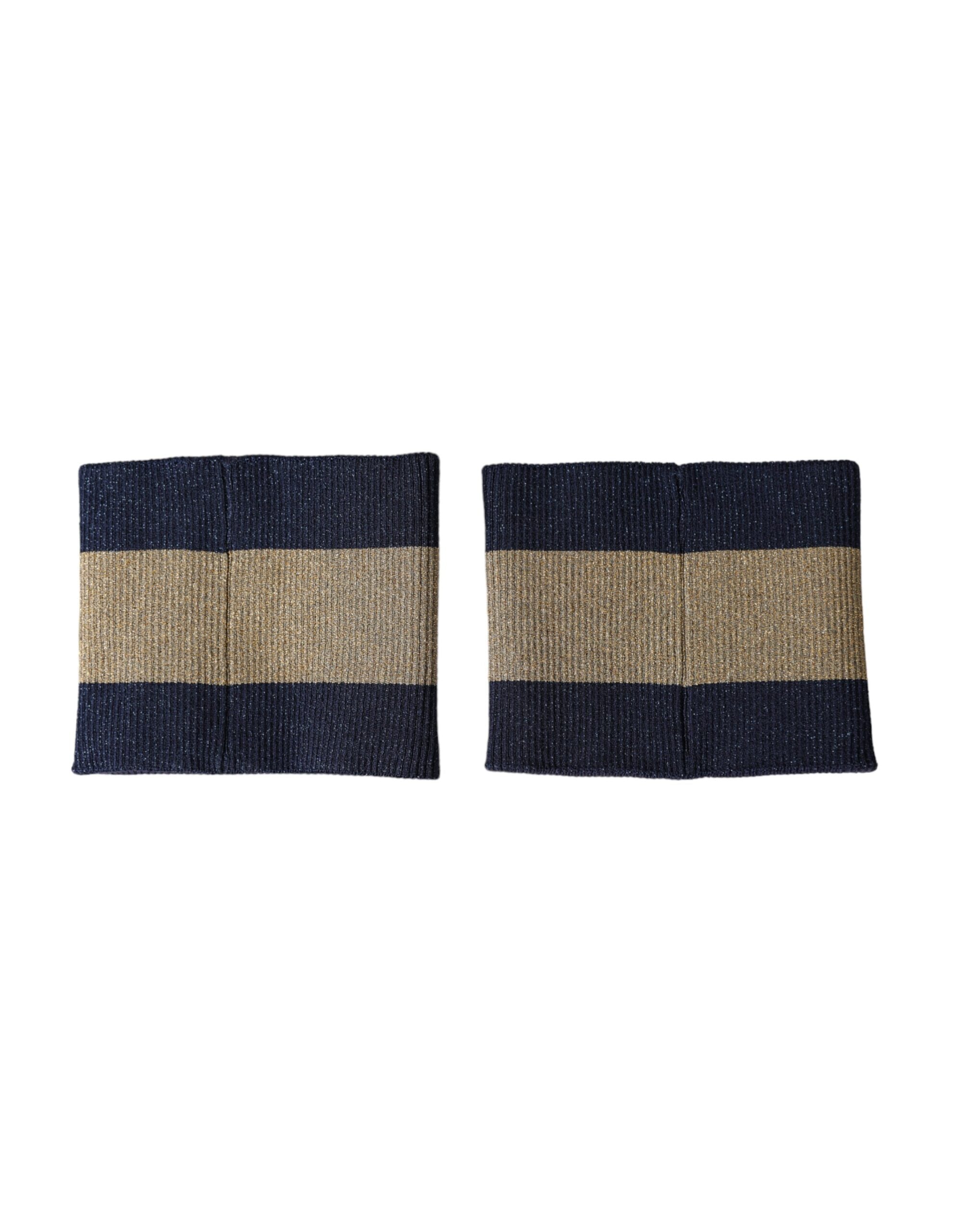 Dolce & Gabbana Black Gold Logo Star 84 Viscose Wristband Dolce & Gabbana