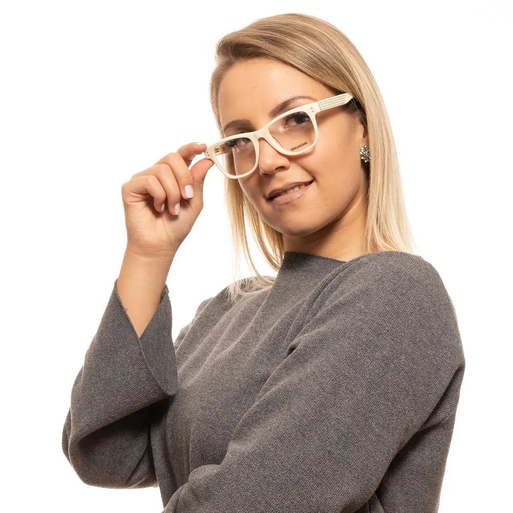 Zadig & Voltaire Beige Plastic Glasses (Frames) Zadig & Voltaire