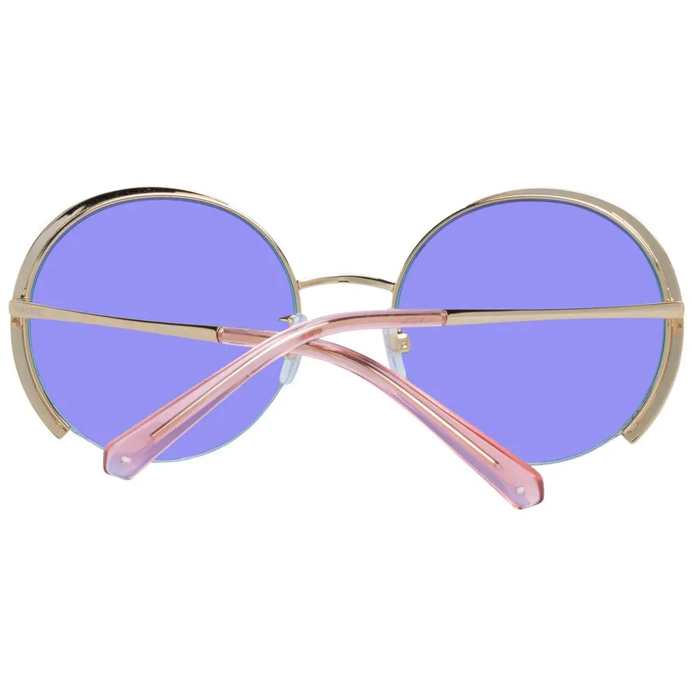 Swarovski Gold Metal Sunglasses Swarovski