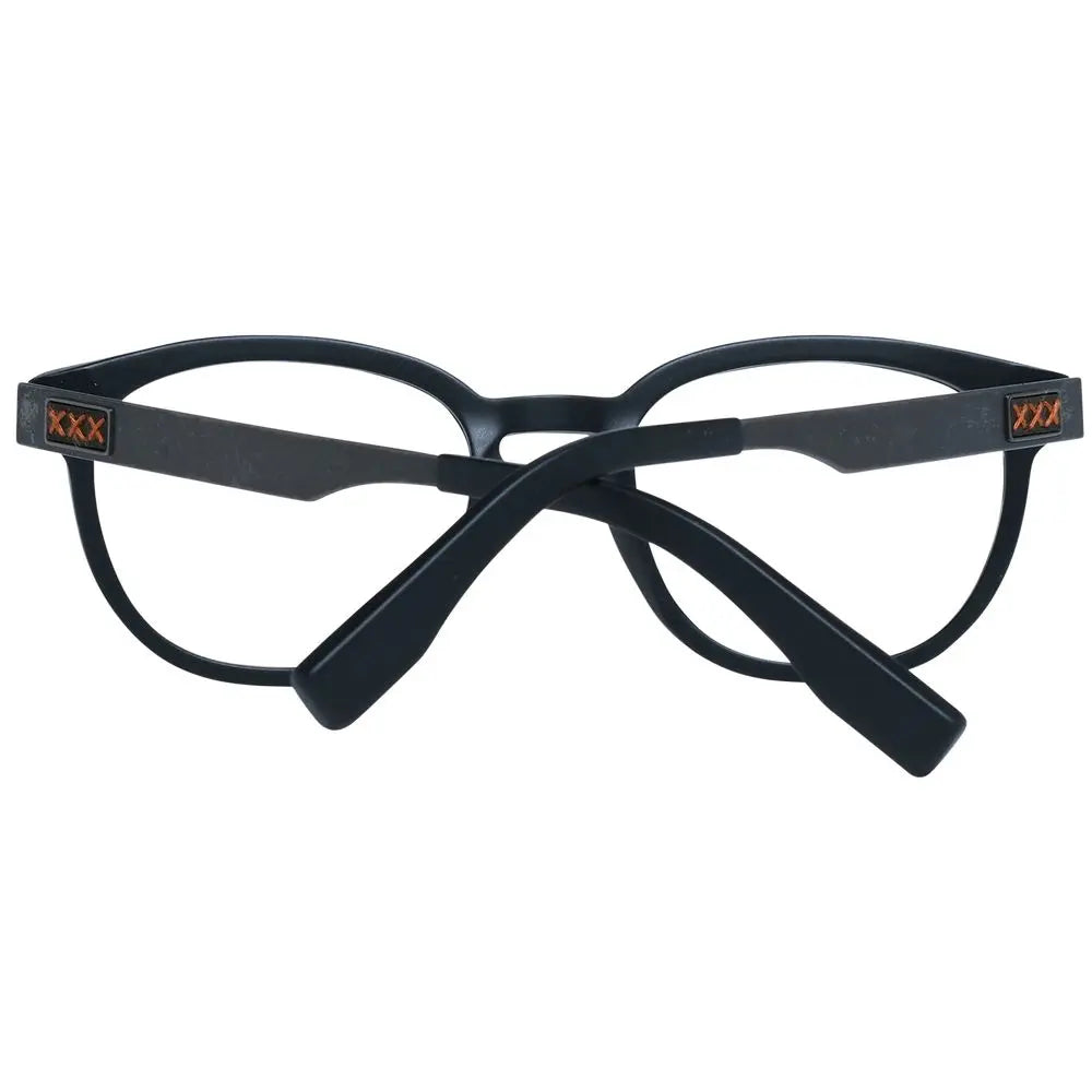 Ermenegildo Zegna Black Plastic Glasses (Frames) Ermenegildo Zegna