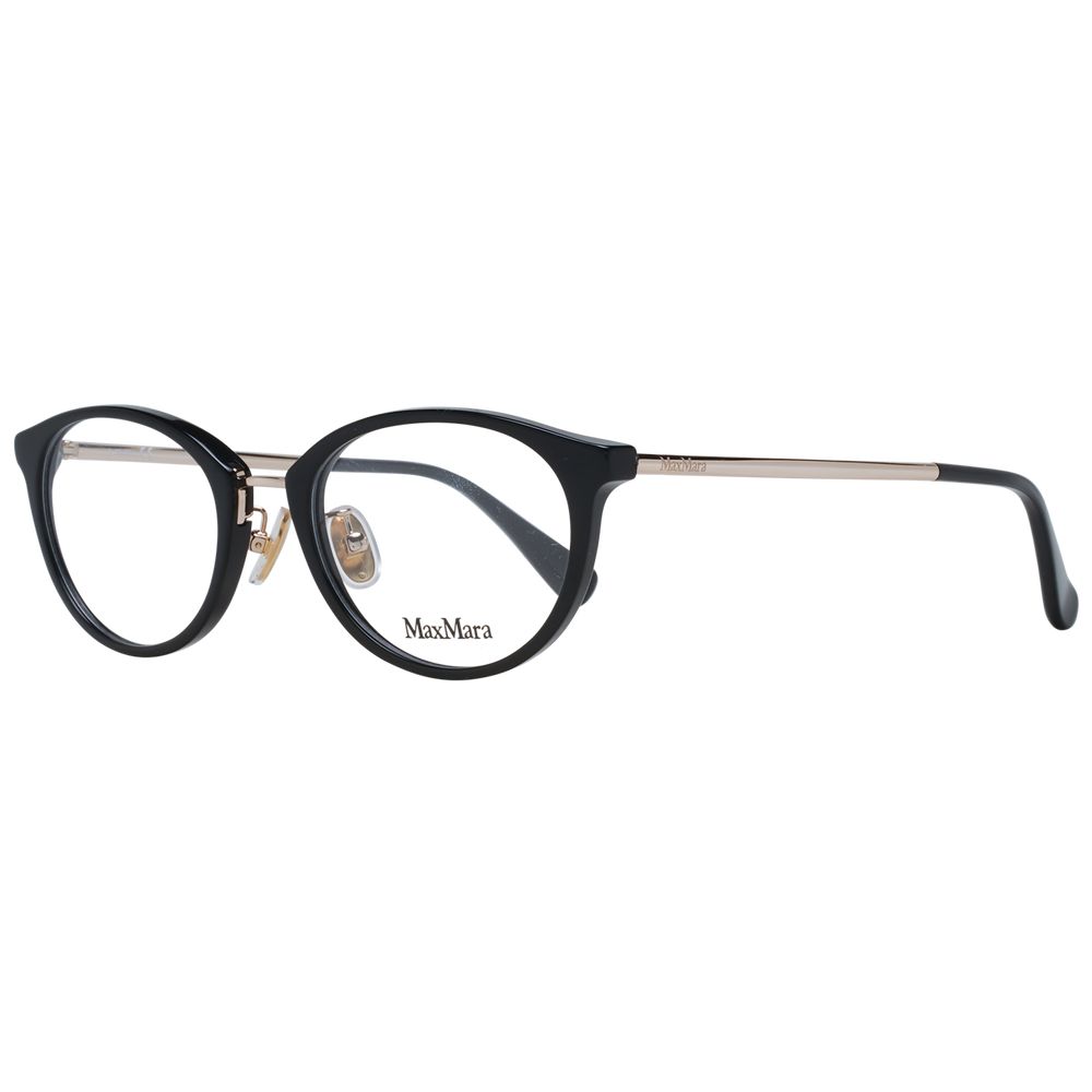 Max Mara Black Plastic Glasses (Frames) Max Mara