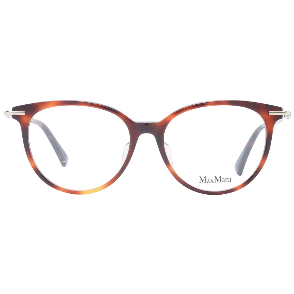 Max Mara Brown Plastic Glasses (Frames) Max Mara