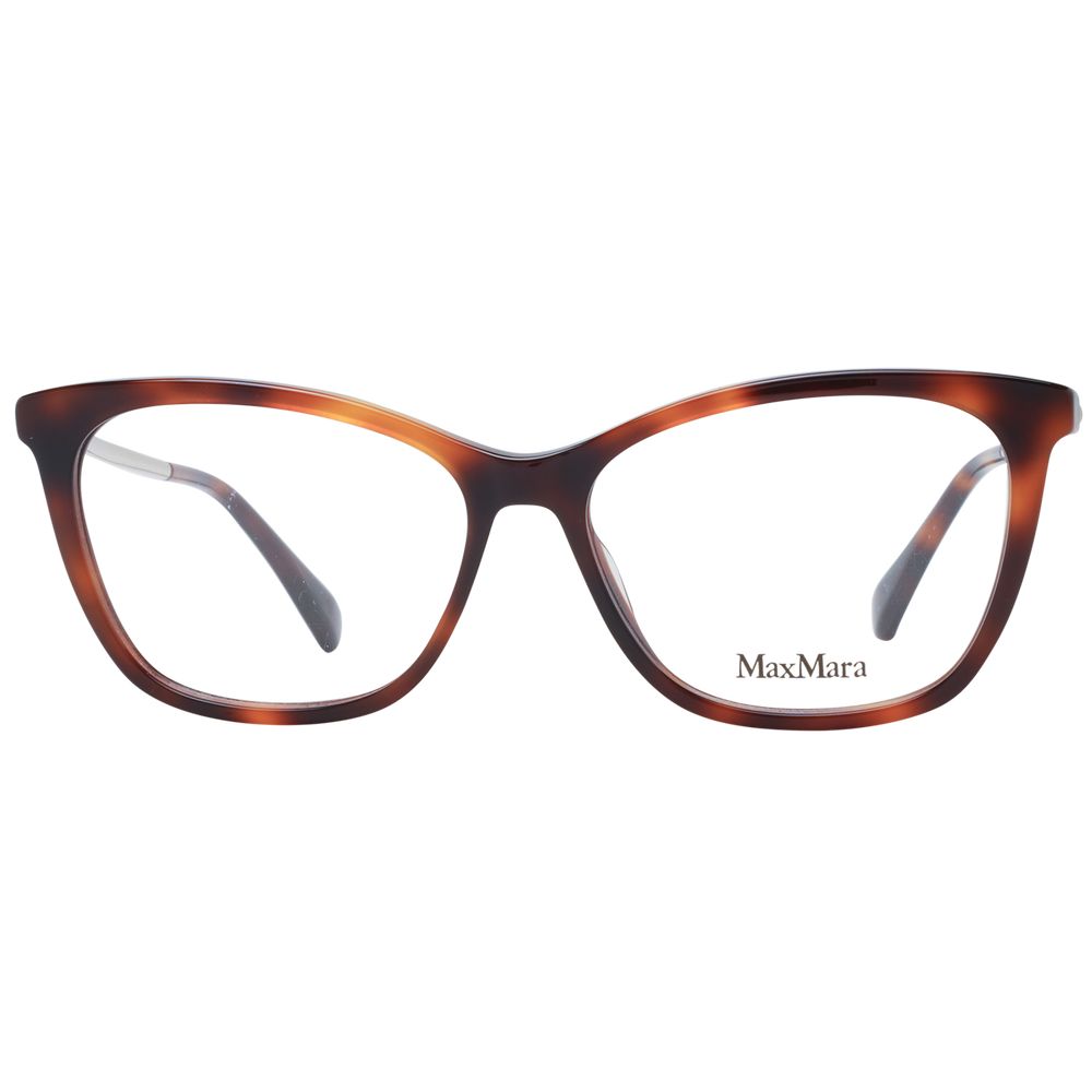 Max Mara Brown Plastic Glasses (Frames) Max Mara