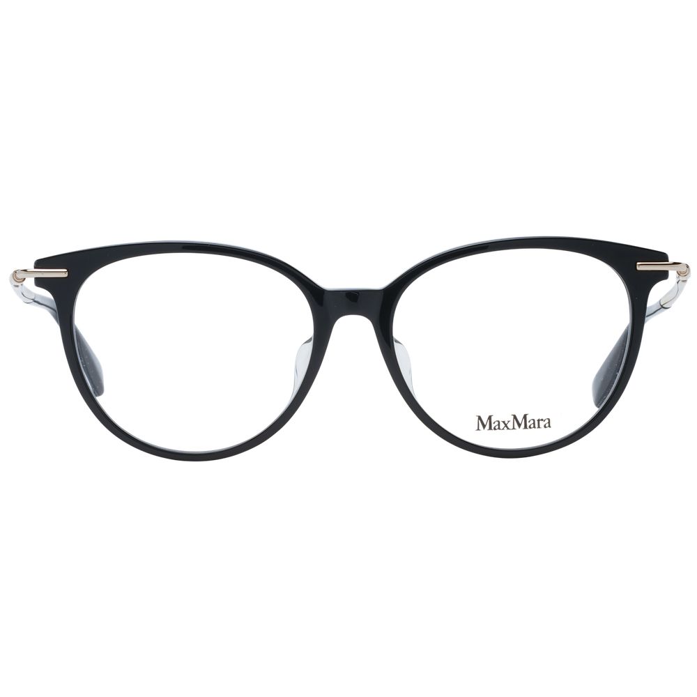 Max Mara Black Plastic Glasses (Frames) Max Mara