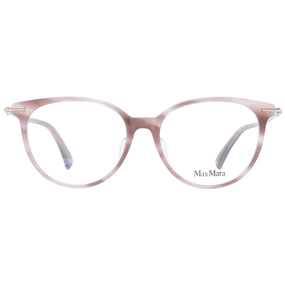 Max Mara Pink Plastic Glasses (Frames) Max Mara