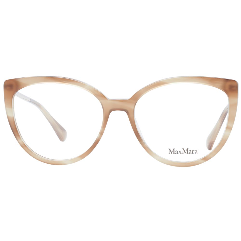 Max Mara Brown Plastic Glasses (Frames) Max Mara