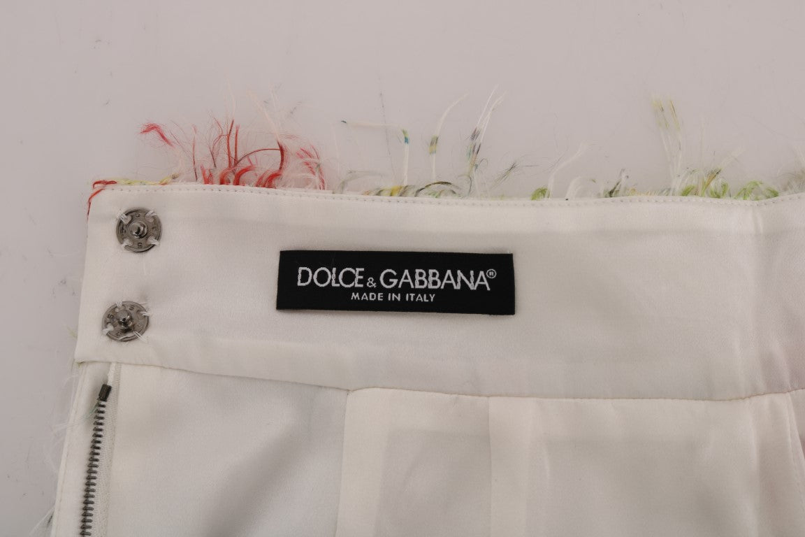 Dolce & Gabbana Floral Patterned Pencil Straight Skirt Dolce & Gabbana