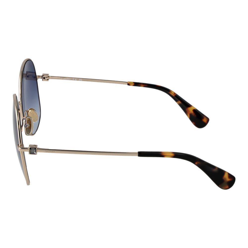 Max Mara Gold Metal Sunglasses Max Mara