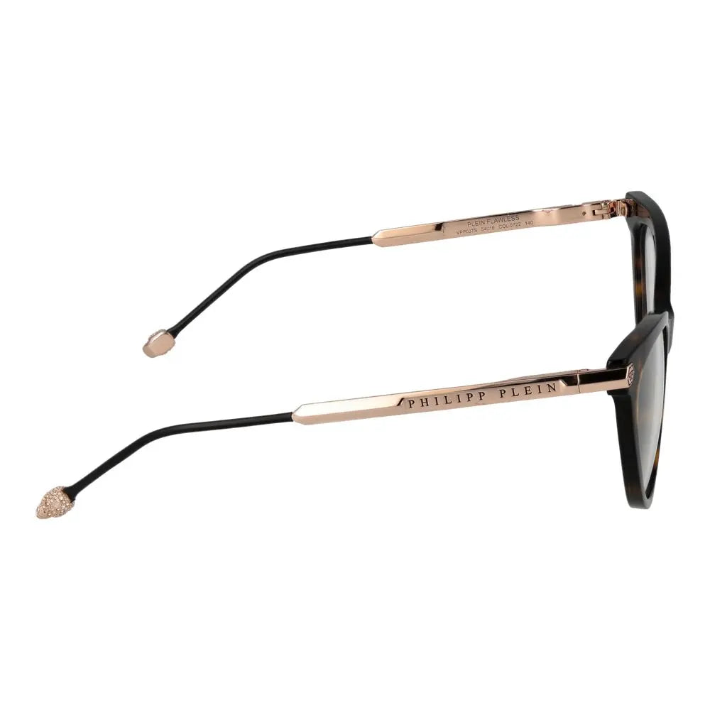 Philipp Plein Brown Cellulose Acetate Glasses (Frames) Philipp Plein