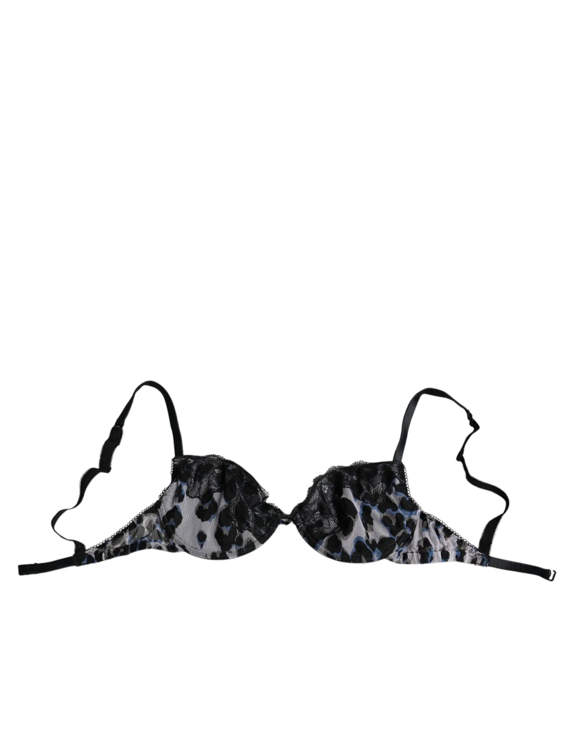 Roberto Cavalli White Leopard Push Up Reggiseno Bra Underwear Roberto Cavalli