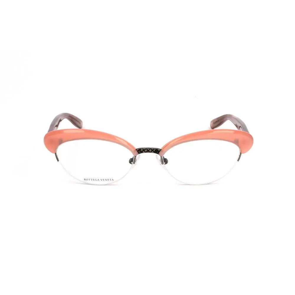 Bottega Veneta Bicolor Metal Glasses (Frames) Bottega Veneta