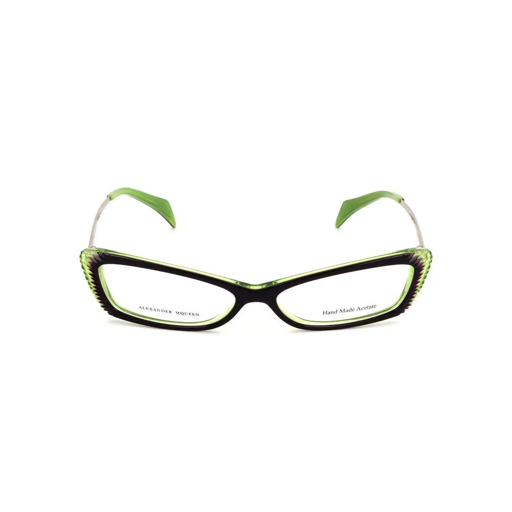 Alexander McQueen Multicolor Acetate Glasses (Frames) Alexander McQueen